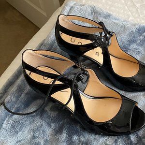 Black high heels